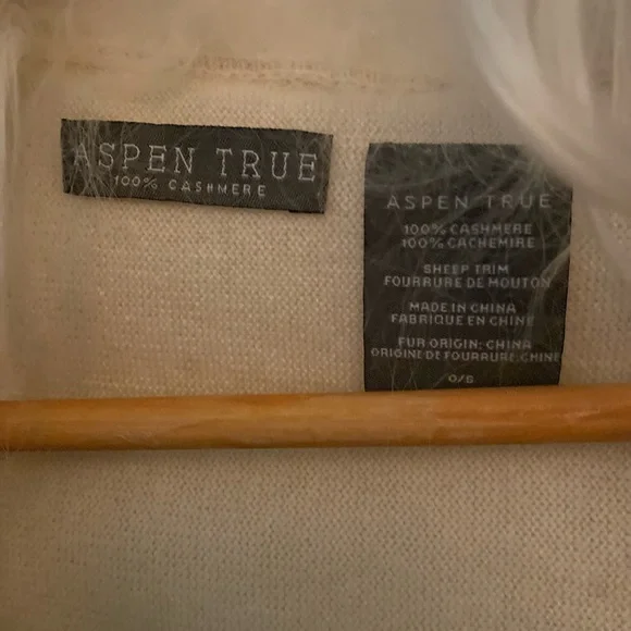 ASPEN TRUE CASHMERE JACKET - Picture 4 of 4